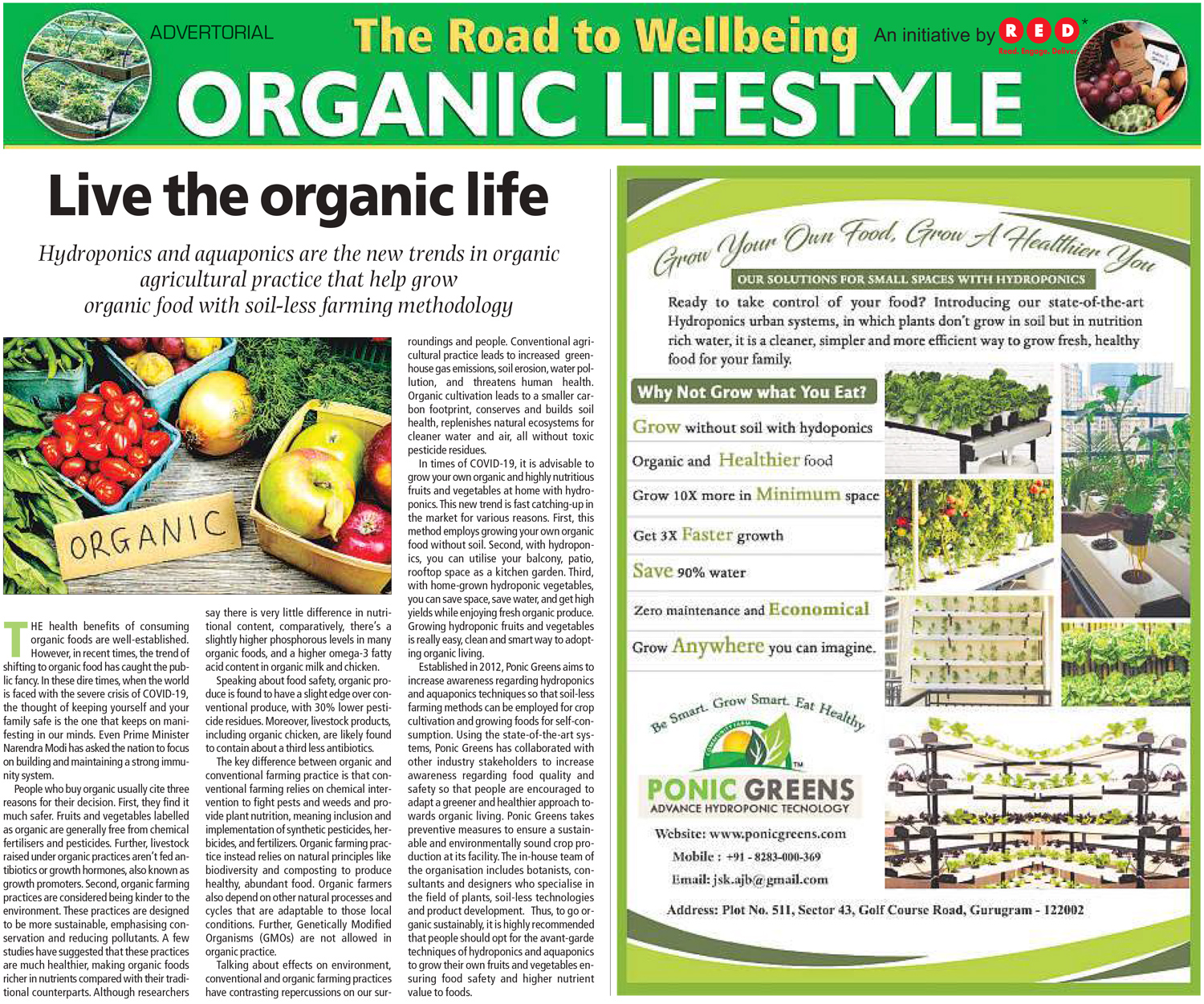 Live the Organic Life
