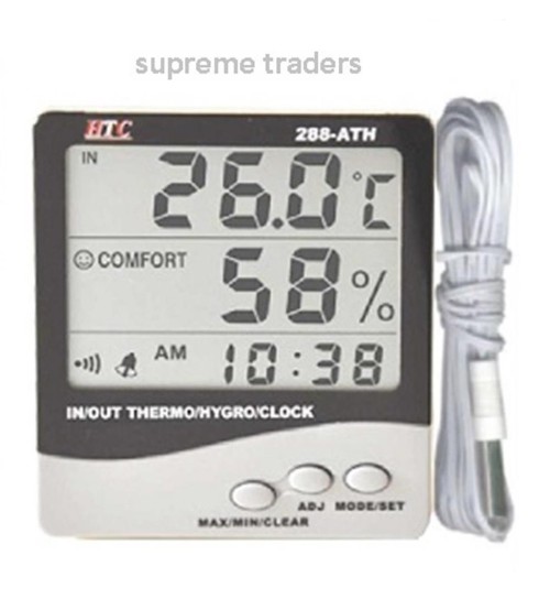Digital Humidity Thermometer Indoor/Outdoor